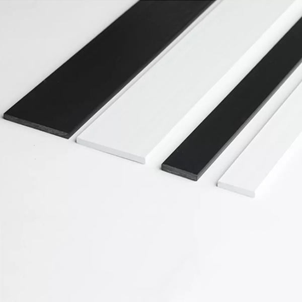 PVC Durable 2.5 Metre Long Flat Bar Trim Architrave Cover