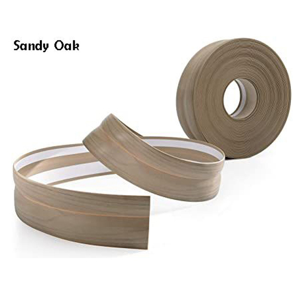 PVC Flexible Skirting Board Strip 25m Long Self Adhesive