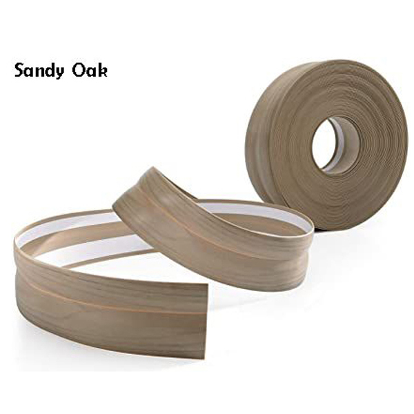 PVC Flexible Skirting Board Strip 5m Long Self Adhesive