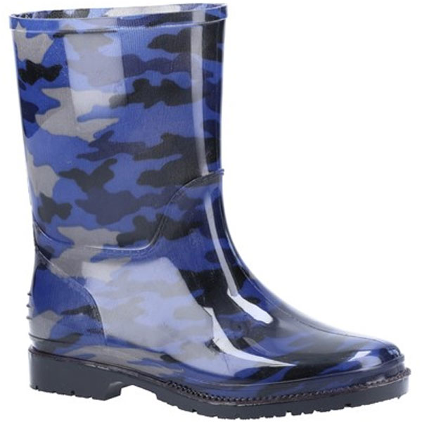 PVC Kids Wellingtons Rainbow Boots 