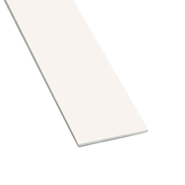 PVC Pastel Cream Flat Bar Strips