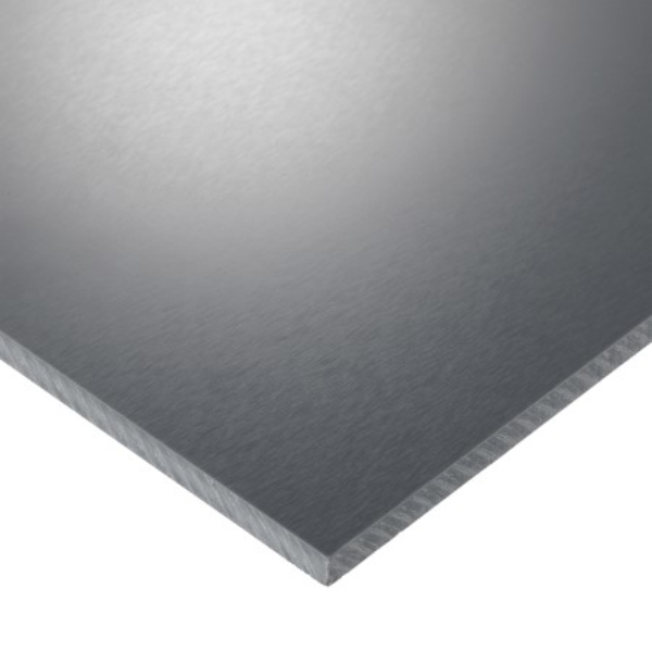 PVC Plastic Sheet Grey - 3mm Thick