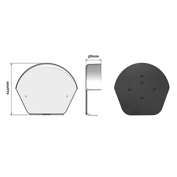 PVC U Round Dry Verge Roof Kit