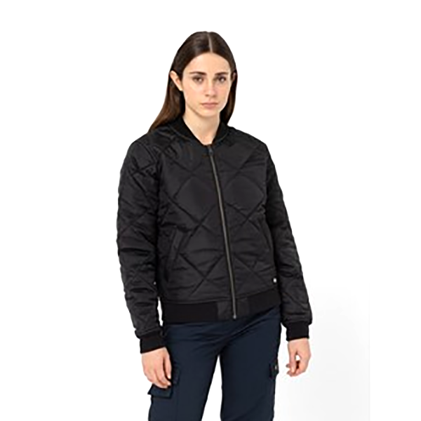 Women's Quilted Bomber Workwear Jacket