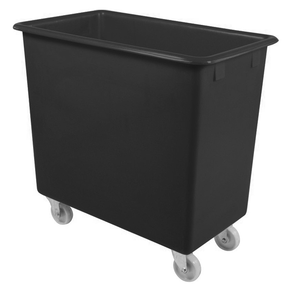 Recycled Tapered Black Polyethylene Truck - 200 Litre