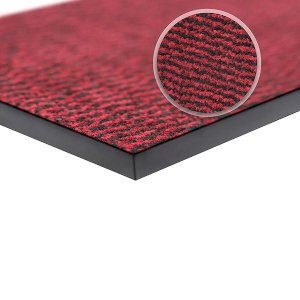 Heavy Duty Red/Black Non Slip Barrier Mats Rubber Hard Wearing For Indoor & Outdoor