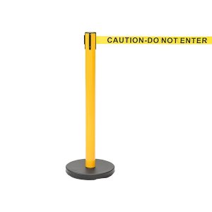 Social Distancing Queue Barrier, Caution - Do Not Enter