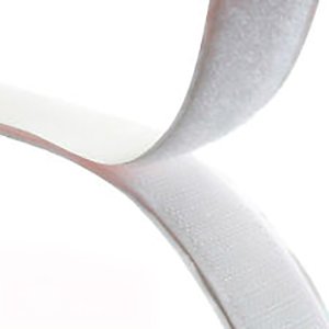 Tape Hook & Loop White High Tack Rubber Adhesive