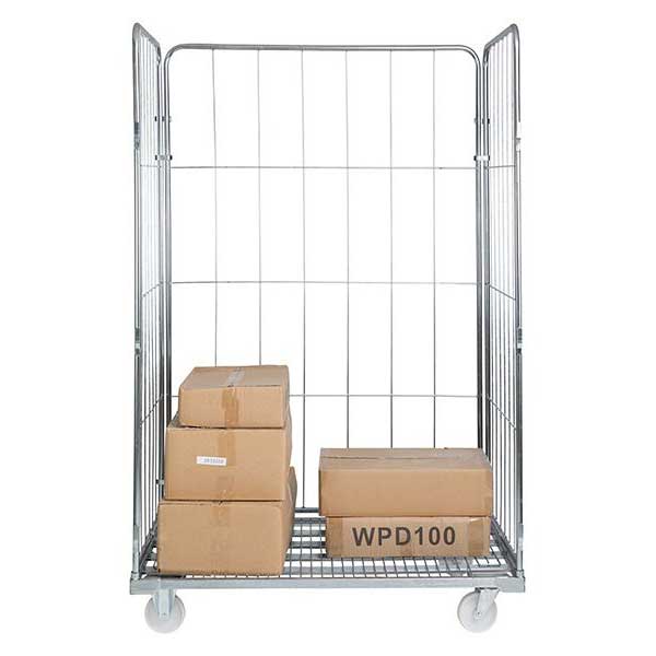 Roll Container - 3 Sided Jumbo 