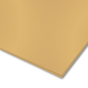 Rubber Sheet with 45 Degrees Hardness 1.4m Wide Tan Shotblast