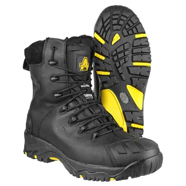 S3 Metal Free Zip Hard Wearing FS999 Waterproof Safety Hi-Leg Boot