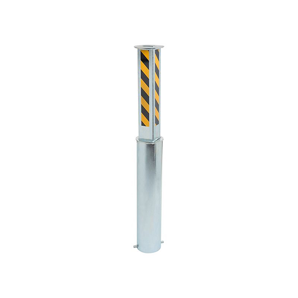 Black/Yellow Rust-Proof Zinc Plated Security Post