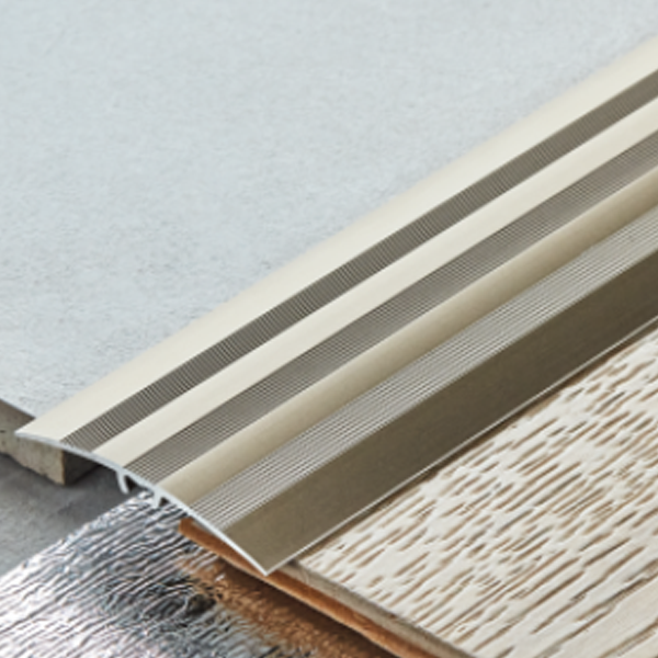 Self Adesive Aluminium Door Threshold Transition Bars Edge Trim Laminate