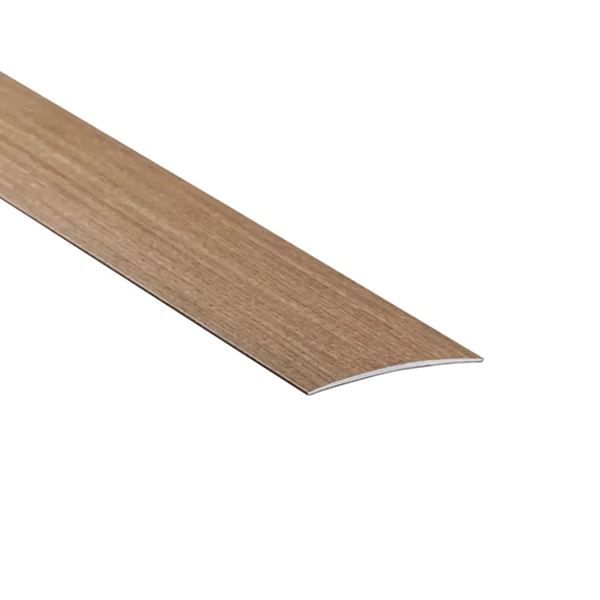 Self-Adhesive 2m Long Aluminium Wood Effect Door Edging Floor Trim Threshold