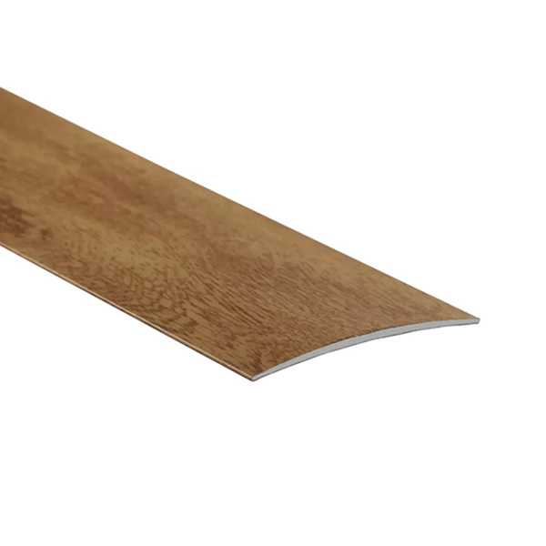 Self-Adhesive 2m Long Aluminium Wood Effect Door Edging Floor Trim Threshold