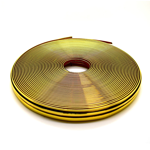 Self Adhesive Gold Chrome Car Styling Tuning Moulding Strip Trim Finish Tape GSM