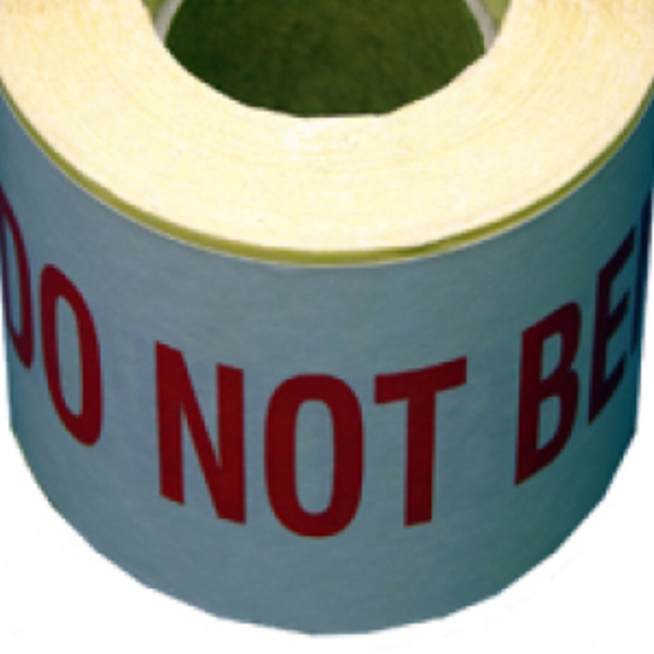 Self Adhesive Label “Do Not Bend”