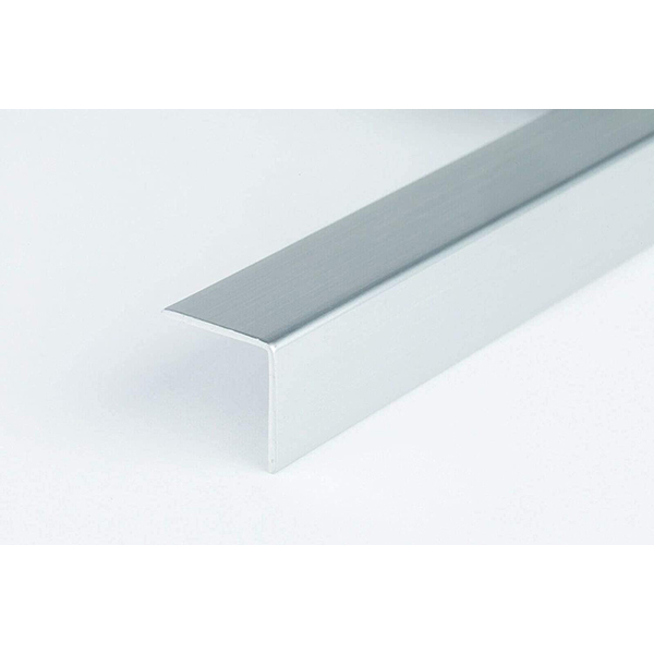 Silver Plastic PVC Corner 90 Degree Angle Trim Pack of 5