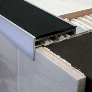 Tile-In Nosing Tredsafe 12.5mm Flooring Slimline Ceramic Non Slip
