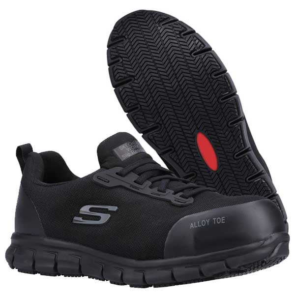 Slip Resistant Jixie Alloy Safety Toe Shoe