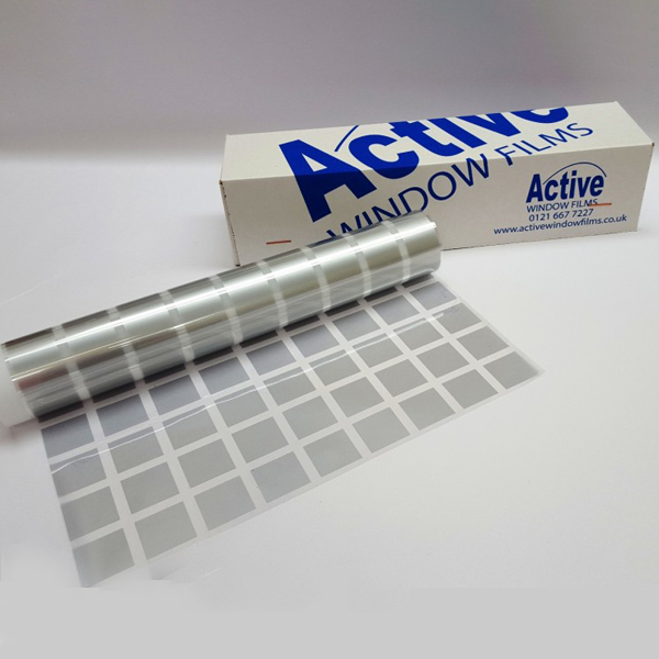 Small Silver Tile Window Film - Rin