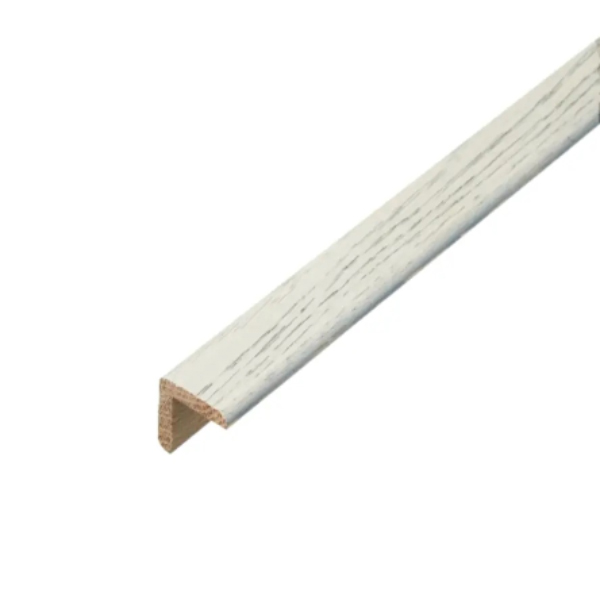 Solid Oak 21mm x 21mm Corner Moulding Beading Edge Profile For Stairs and Steps 