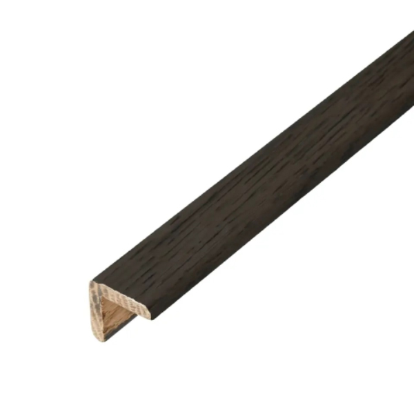 Solid Oak 21mm x 21mm Corner Moulding Beading Edge Profile For Stairs and Steps 