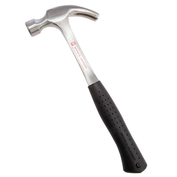 Spear & Jackson Non-Slip Soft Rubber Grip Hammer 20oz