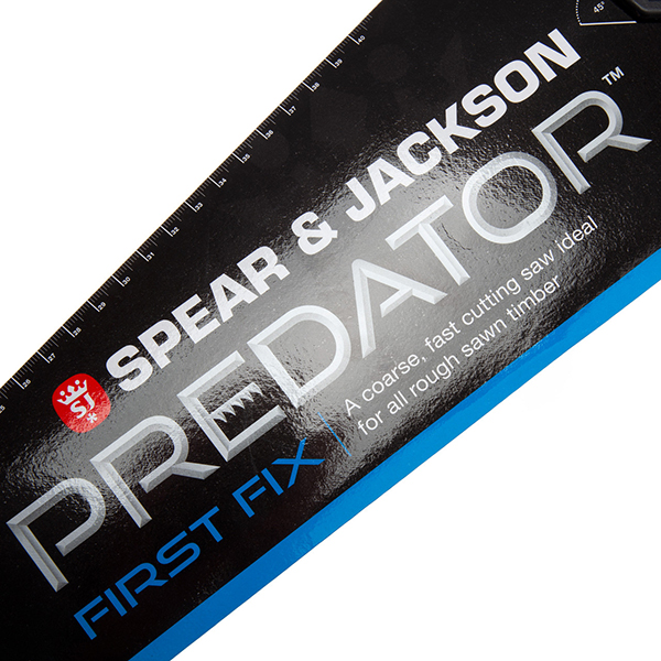 Spear & Jackson Predator Soft-Feel Ergonomic Grip First Fix Hand Saw