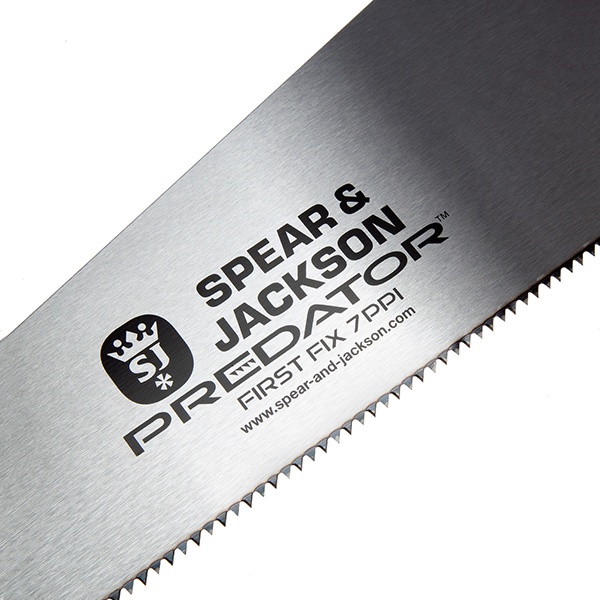 Spear & Jackson Predator Soft-Feel Ergonomic Grip First Fix Hand Saw