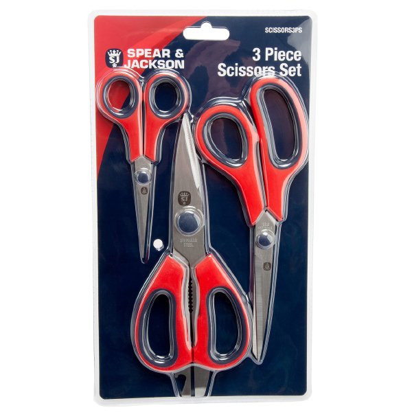 Spear & Jackson SCISSORS3PS 3 Piece Scissor Set