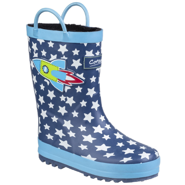 Children's Sprinkle Playful Pull-On Welly