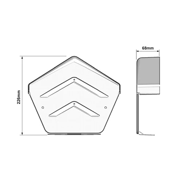 Square Dry U Verge Roof Kit System