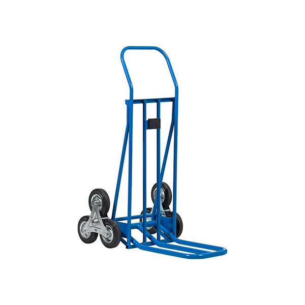 Multi-Wheeled Sack Truck With Extra Long Folding Toe Plate