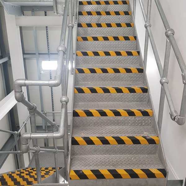 Stair Tread Nosing 55mm Anti Slip Hard Wearing GRP