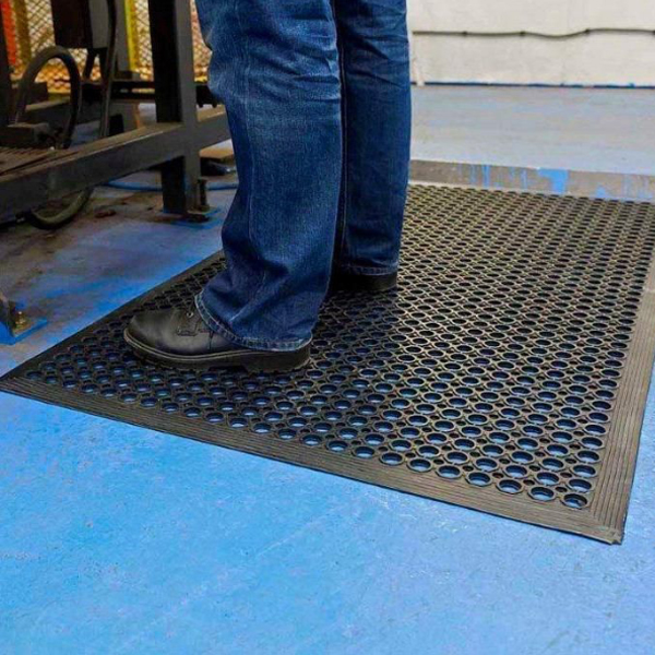 Stand Alone Rubber Entrance Mat Honeycomb Entrance Mat