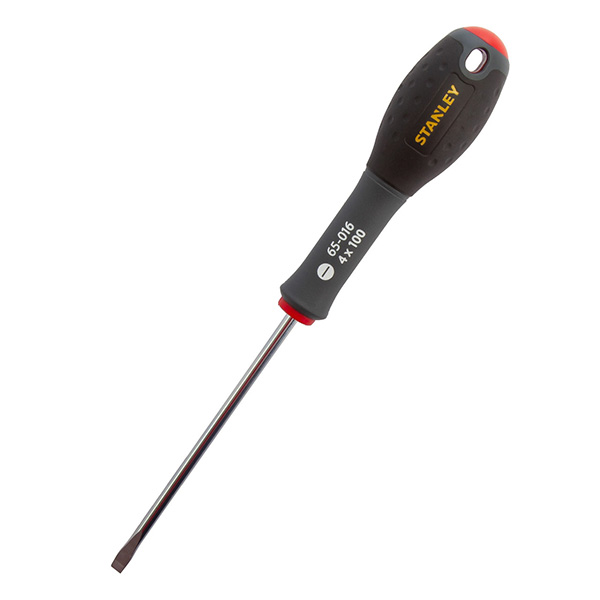 Stanley FatMax Flared Screwdriver with Shot Blasted Tips 4mm x 100mm