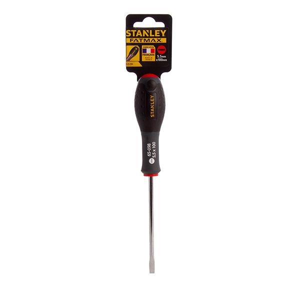 Stanley FatMax Flared Higher Torque Screwdriver for Wood Screws 5.5mm x 100mm