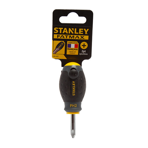 Stanley FatMax Stubby Phillips Screwdriver PH2 x 30mm