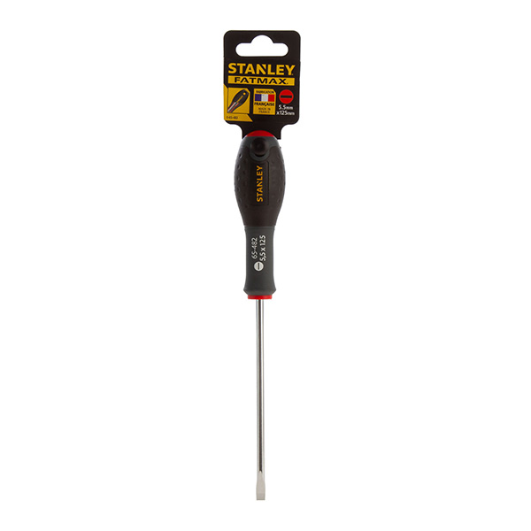 Stanley FatMax Flared Screwdriver with Shot Blasted Tips 5.5mm x 125mm