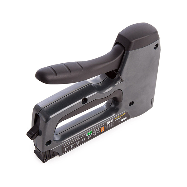 Stanley Easy Push Handle and Easier to Use Heavy Duty Staple & Brad Gun 