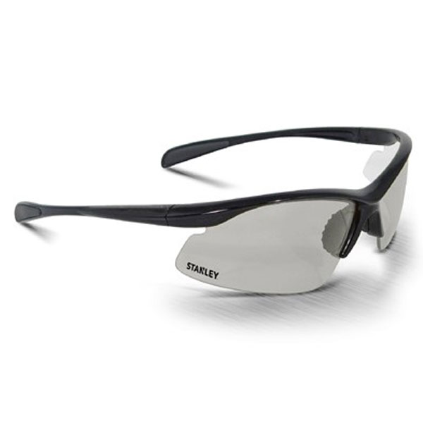 Stanley 10-Base Curved Lens Half Frame Safety Glasses