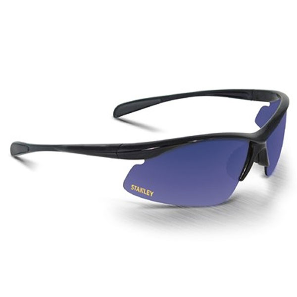 Stanley 10-Base Curved Lens Half Frame Safety Glasses