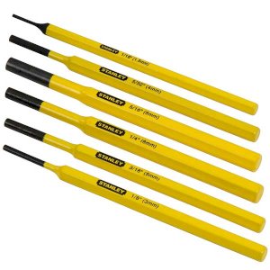 Stanley Chrome Vanadium Steel Punch Kit (6 Piece)