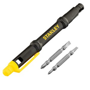 Stanley Non-Slip Textured Surface 4-in-1 Pocket Screwdriver