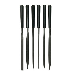 6 Pcs Needle File Set For Shaping & Finishing Metal