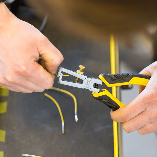 Stanley Wire Strippers - Precision Stripping and Crimping with Control Grip