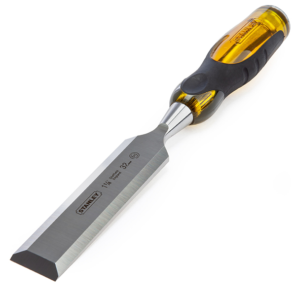 Stanley FatMax Durable Chisel with Lacquered High Carbon Steel Blade Chisel