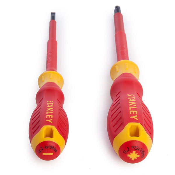 2 Pieces VDE Insulated Screwdriver Set 