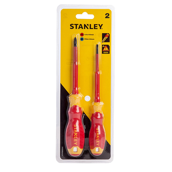 2 Pieces VDE Insulated Screwdriver Set 